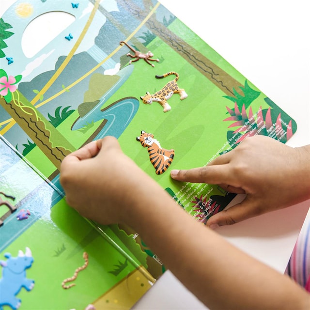 Produktbilde 3 for Reusable Puffy Stickers Safari Melissa & Doug
