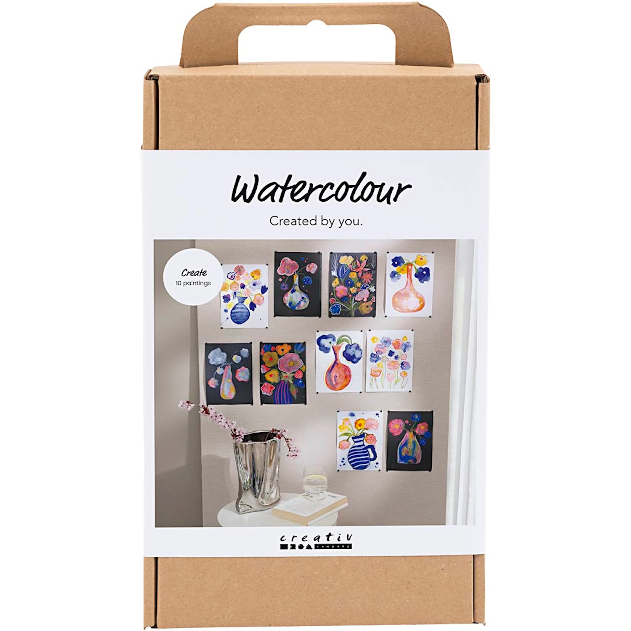 Produktbild för DIY Kit Mixed Media Akvarell Creativ Company