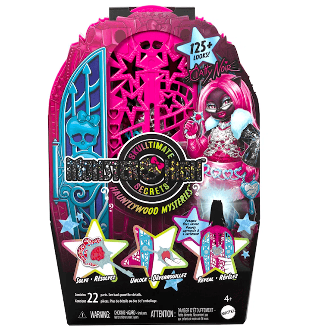 Tuotekuva 5 - Monster High Skulltimate Secrets -muotinukke Catty Noir