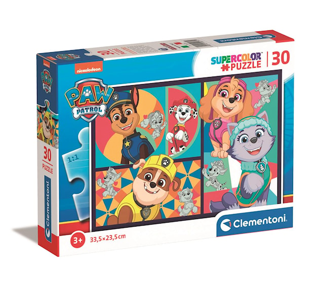Produktbild 1 för Pussel Puzzles Kids Paw Patrol 30 bitar, Clementoni