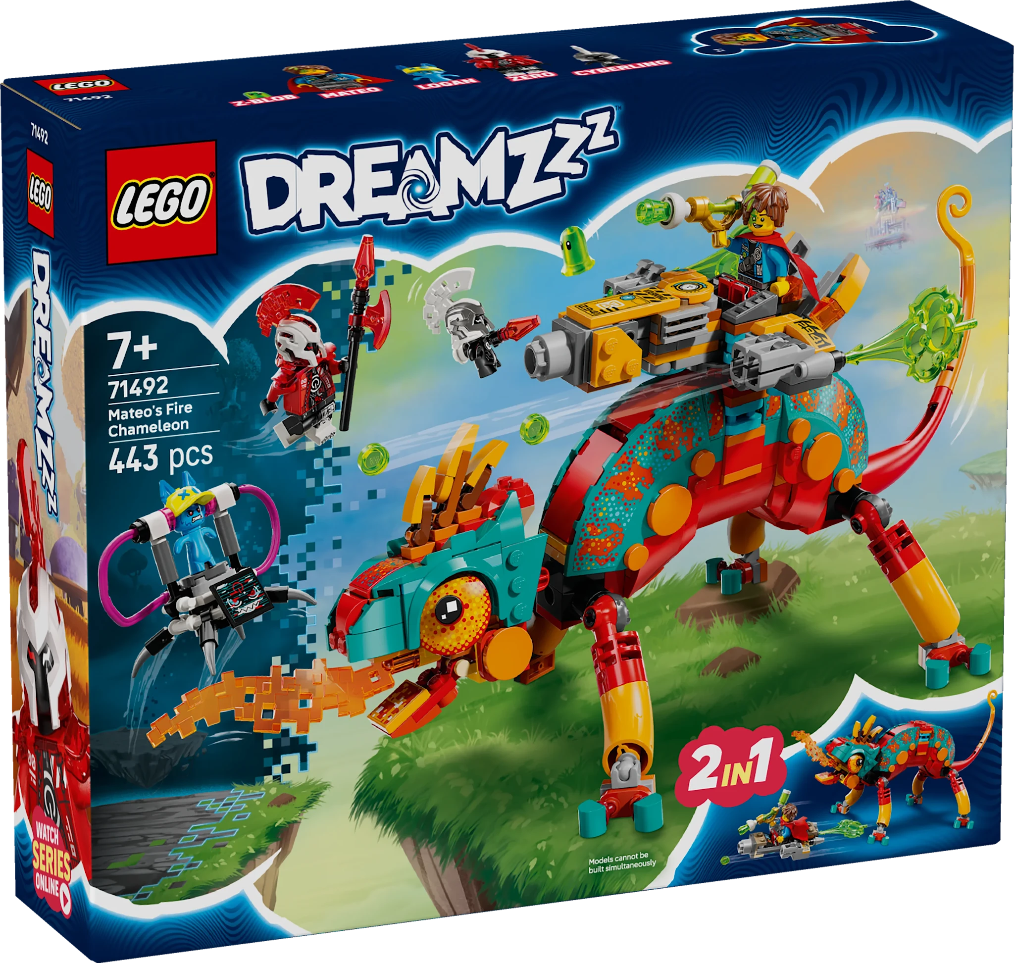 Tuotekuva ille Mateon tulikameleontti LEGO® DREAMZzz (71492)