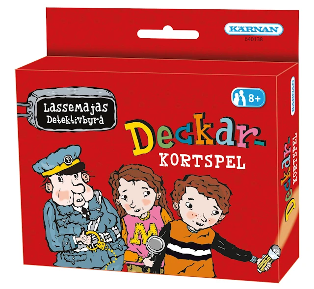 Lasse-Majas Detektivbyrå Deckarkortspel (SE)