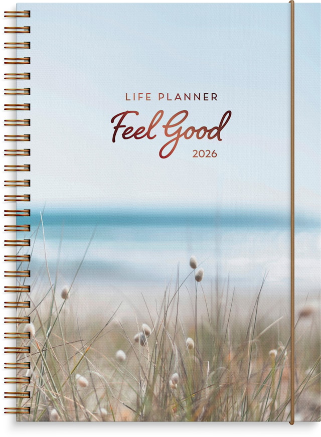 Produktbild 1 för Kalender 2026 A5 Life Planner Feel good Burde