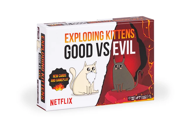 Exploding Kittens Good vs Evil Nordic edition (SE/NO/FI/DK)