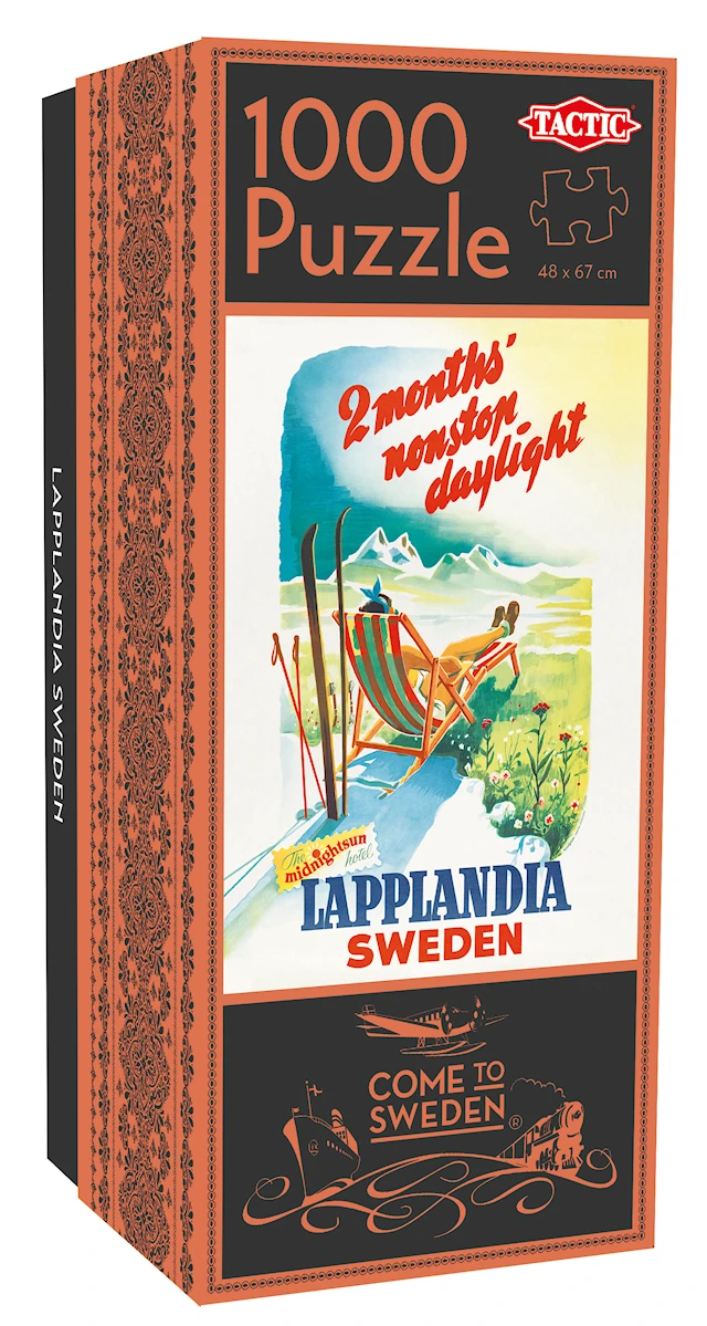 1000 pcs Vintage Lapplandia Tactic