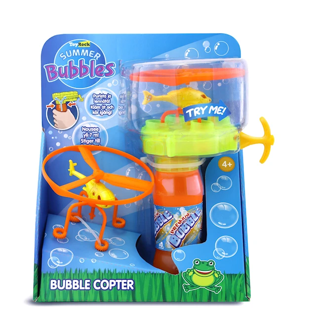 Såpbubbelhelikopter 2-pack