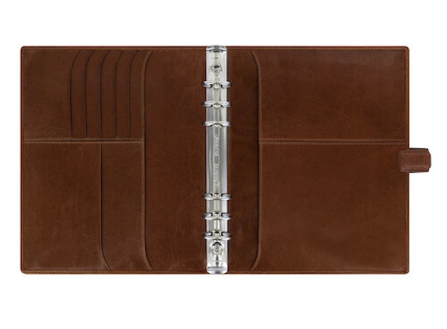 Tuotekuva 3 - Systemikalenteri A5 Lockwood Konjakki Filofax