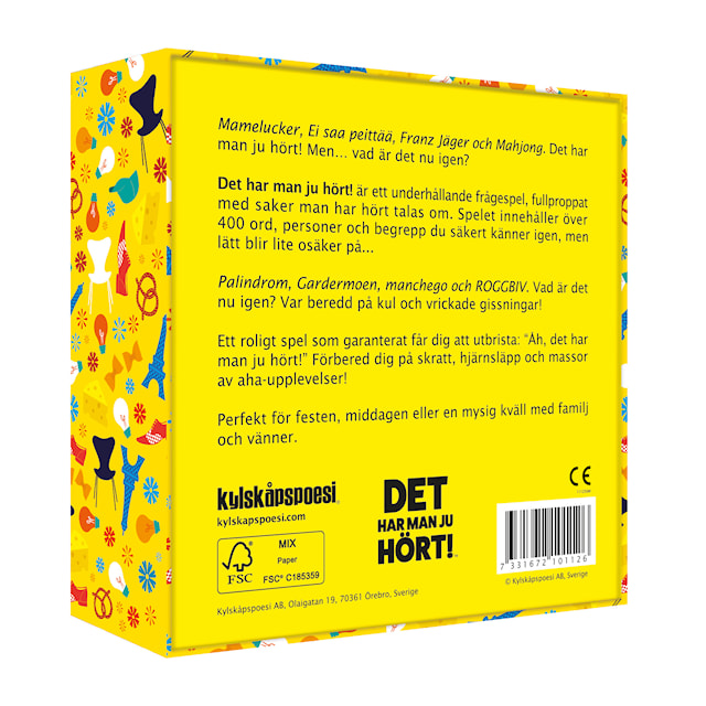 Tuotekuva 2 - Olet kuullut, että Kylskåpspoesi (SE)