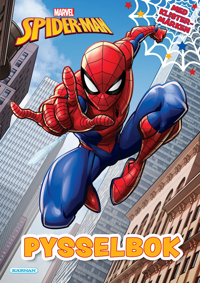 Produktbild 1 för Pysselbok Spider-Man med klistermärken, Kärnan