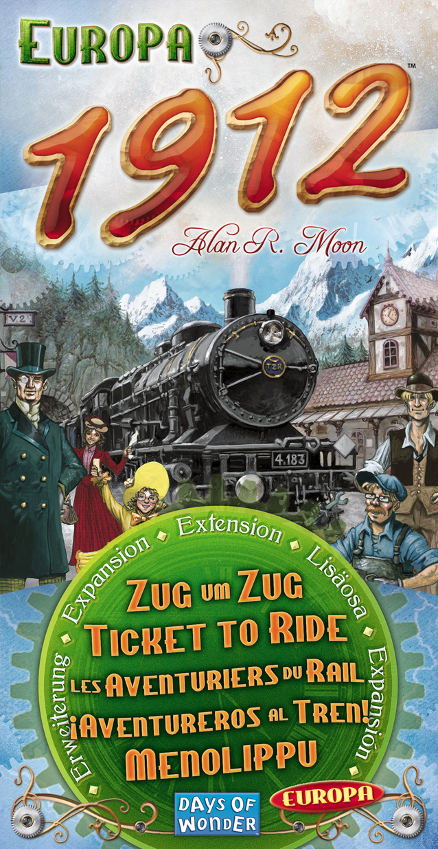 Ticket To Ride, Europa 1912 Expansion (EN)