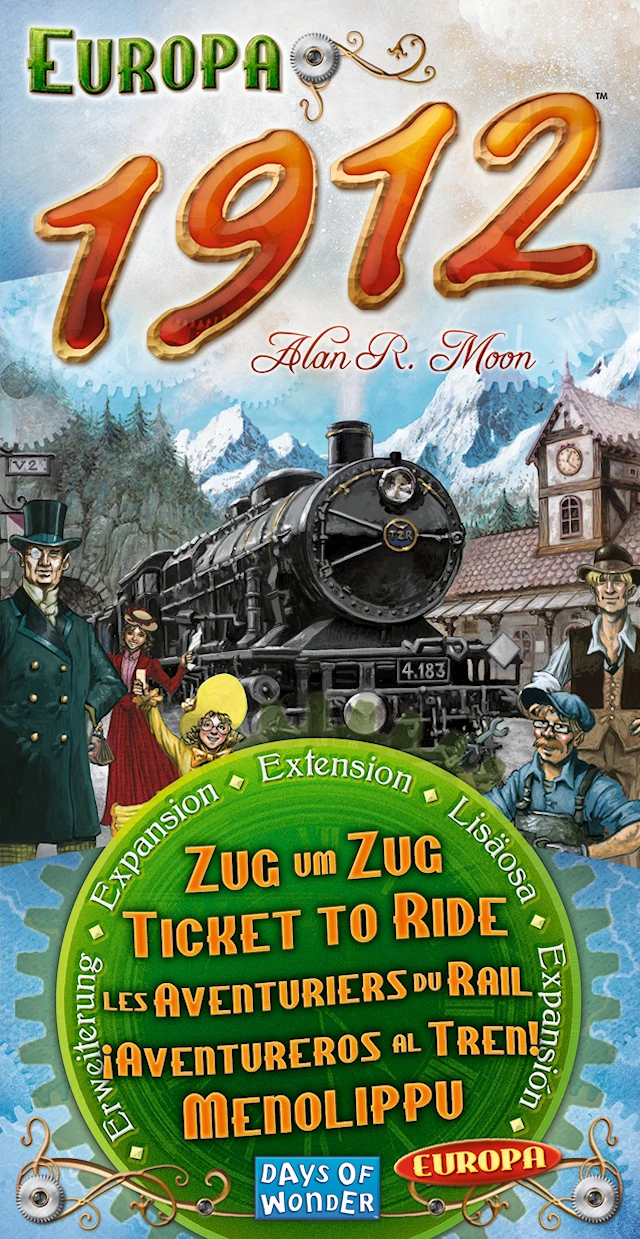 Ticket To Ride, Europa 1912 Expansion (EN)
