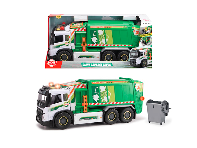 Giant Volvo Sopbil med Ljud och Ljus Dickie Toys