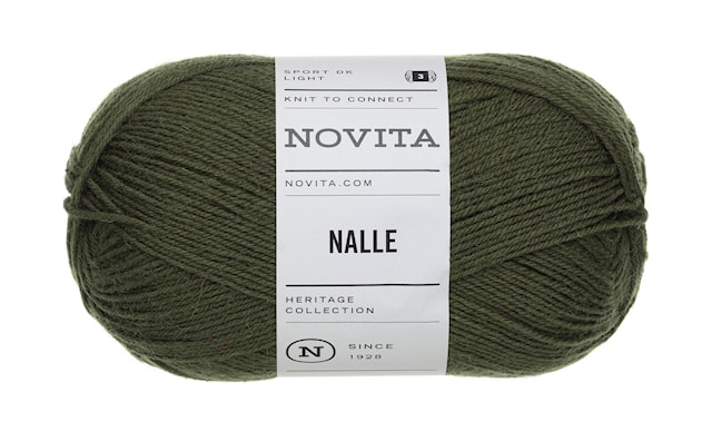 Nalle Garn Ullmiks 100 g Natur 392 Novita