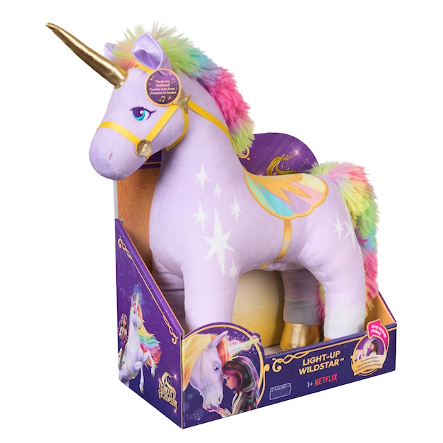 Tuotekuva 2 - Unicorn Academy Wildstar Yksisarvispehmolelu valolla 38 cm