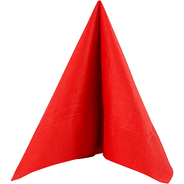 Servetter Röd 33x33 cm 20-pack