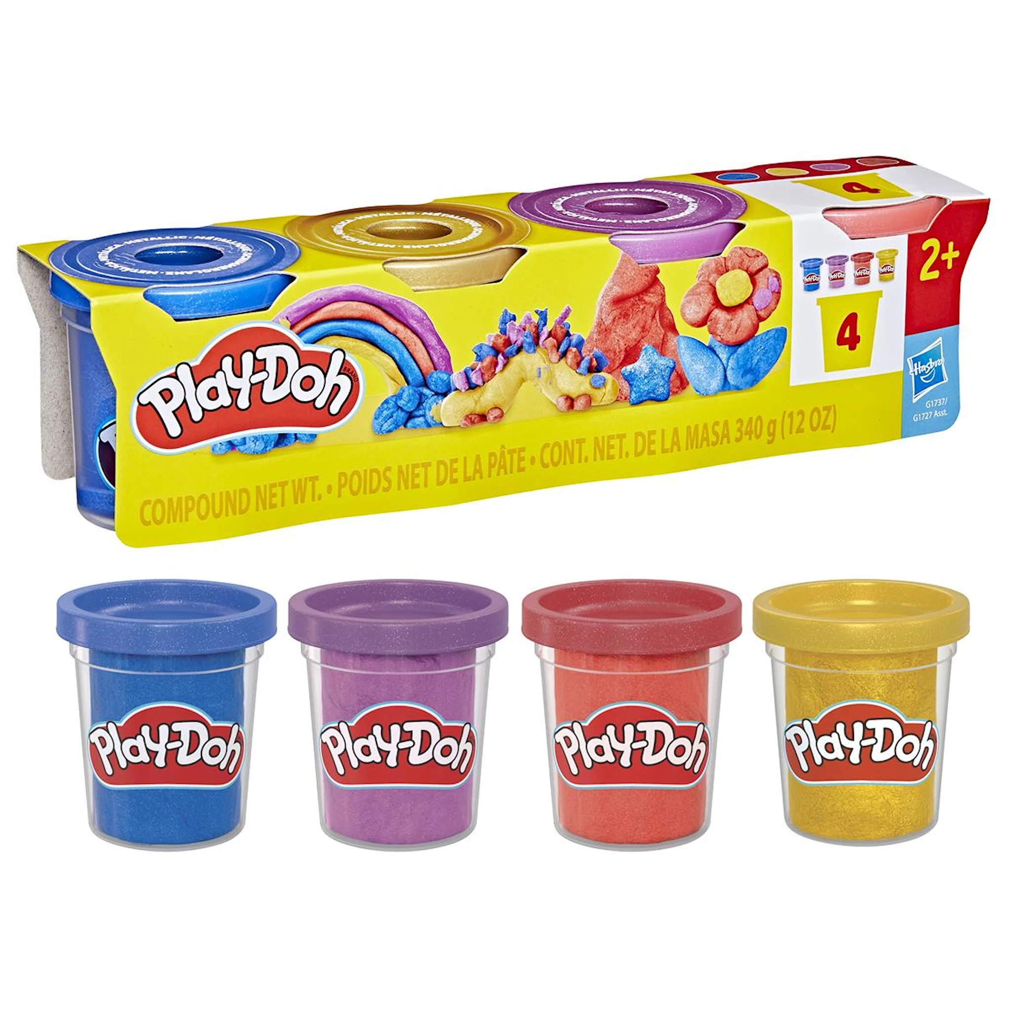 Tuotekuva ille Specialty Compound 4 Pack Metallic Play-Doh