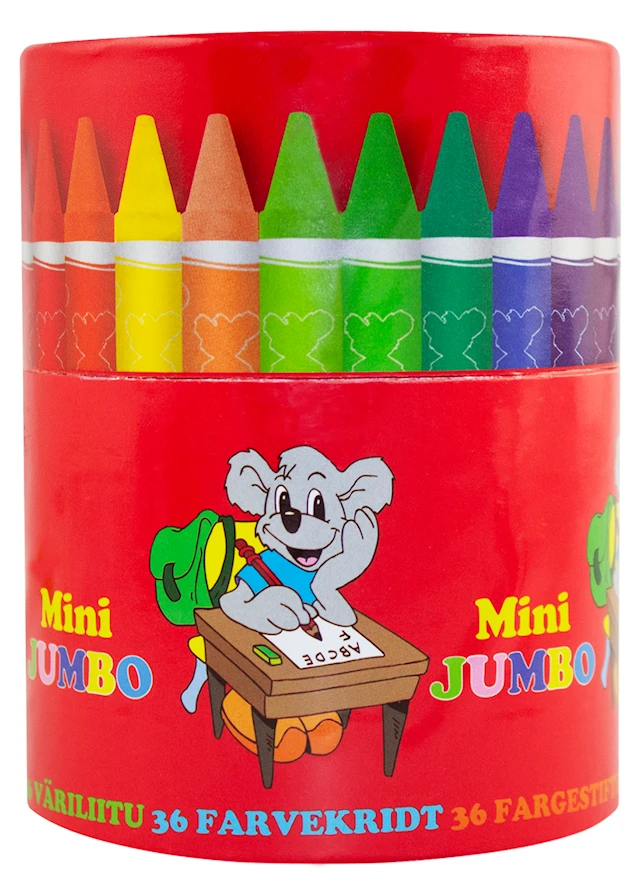 Vahaliidut Mini Jumbo Purkissa 36 kpl Sense