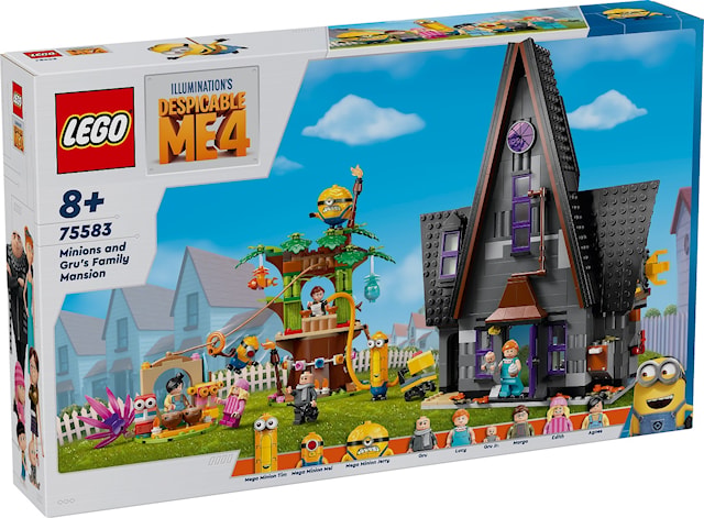 Produktbild 1 för Minionernas och Grus familjehem LEGO® Despicable Me (75583)