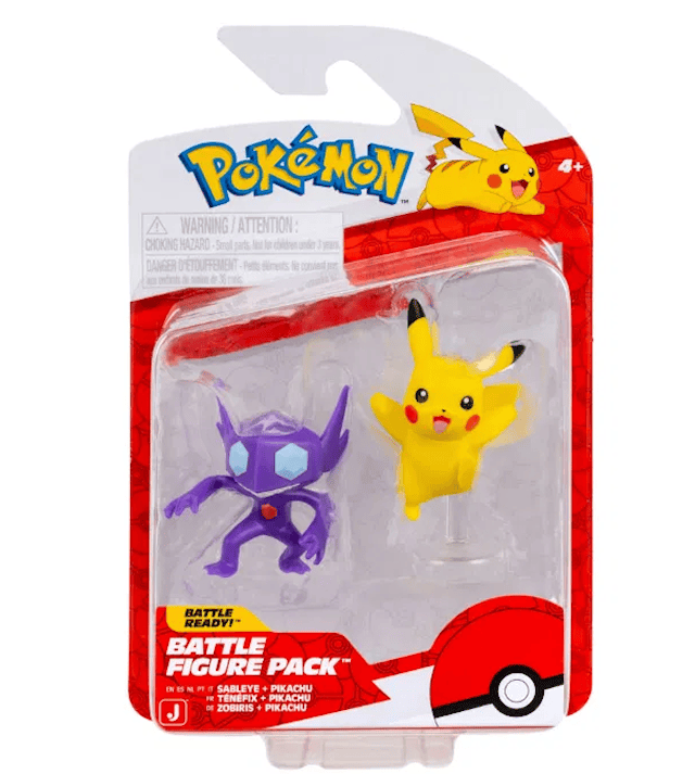 Tuotekuva 2 - Figuurisetti 2 kpl Sableye/Pikachu Pokémon