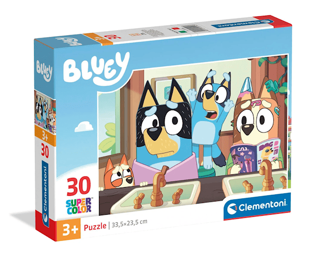 Produktbilde 1 for Bluey Barnepuslespill 30 Brikker Clementoni