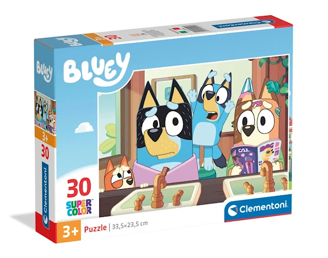 Bluey lasten palapeli 30 palaa Clementoni