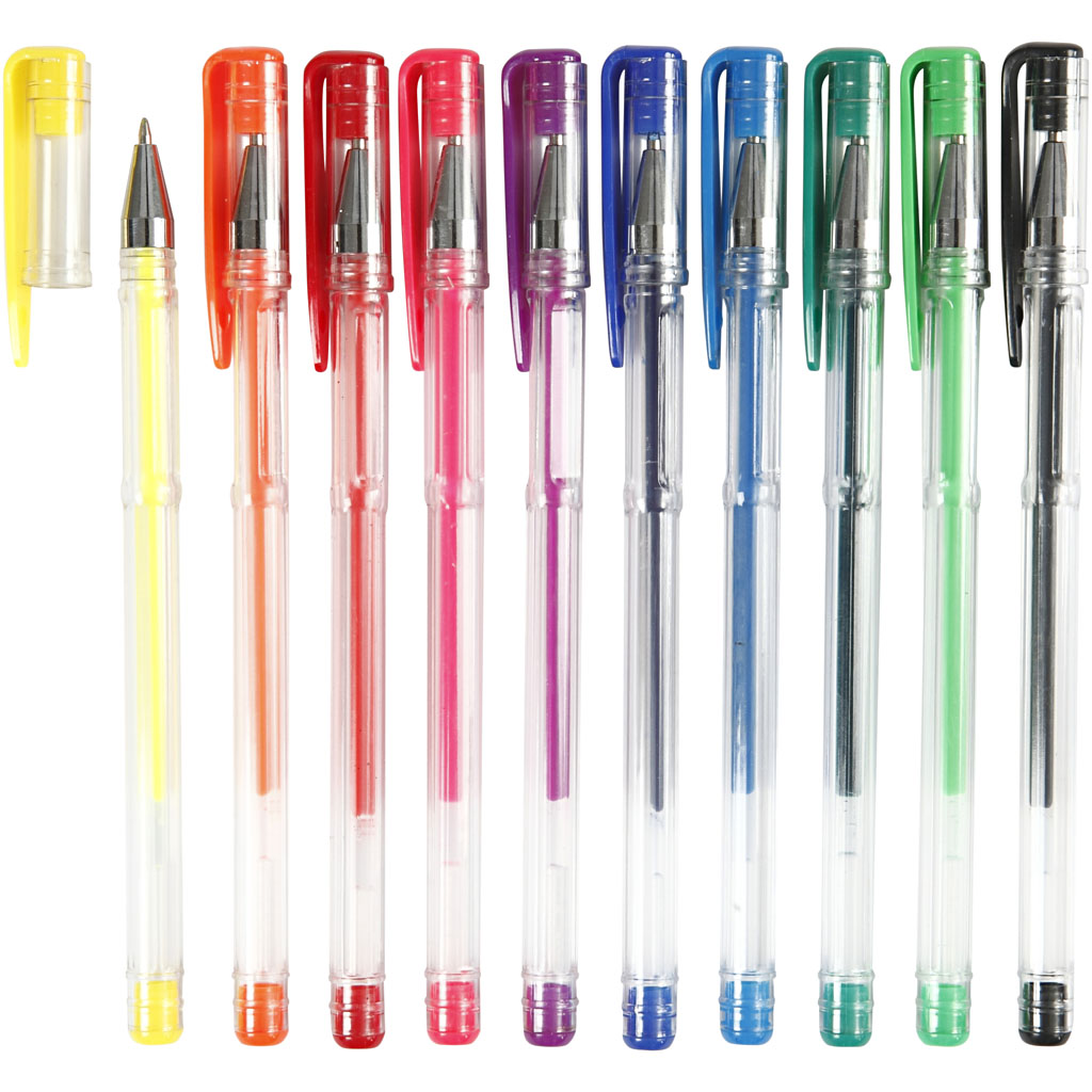 Kulspetspenna Gel 10-pack Creativ Company