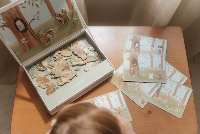 Produktbild 2 för Forest Friends Magnettavla Little Dutch