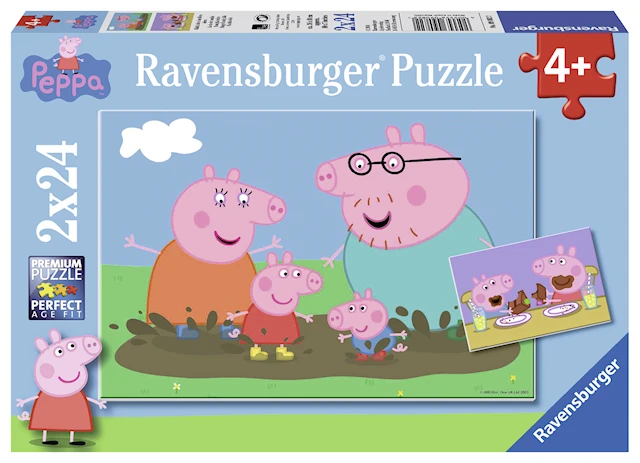 Happy Family Life, Palapeli, 2x24 palaa, Ravensburger