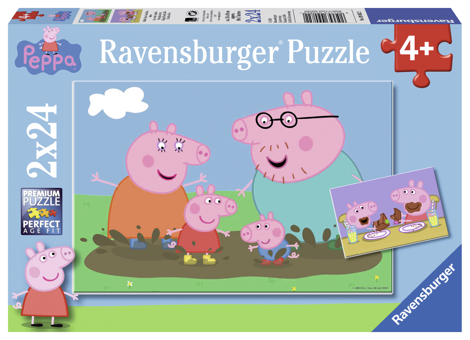 Happy Family Life, Palapeli, 2x24 palaa, Ravensburger