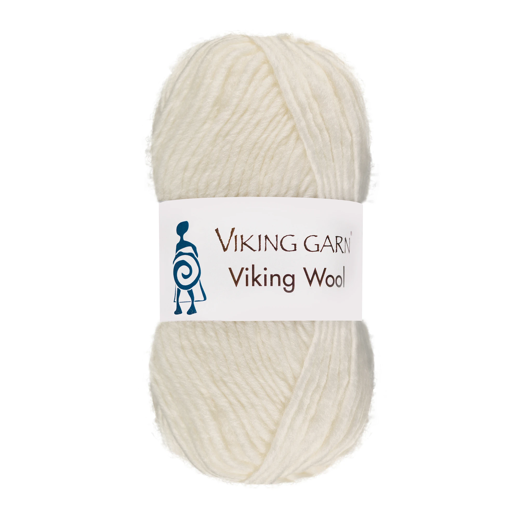 Produktbilde for Viking Wool Garn 50 g Hvit 500 Viking Garn