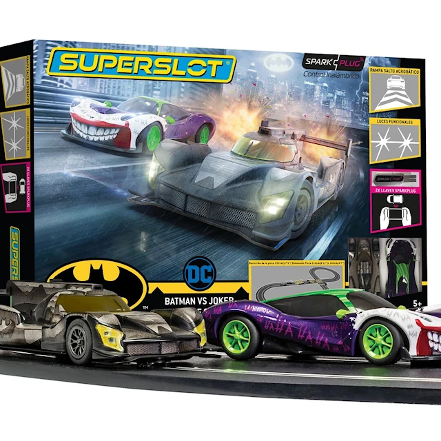 Superslot (Scalextric) Spark Plug 1:32 Batman Vs Joker Race Set