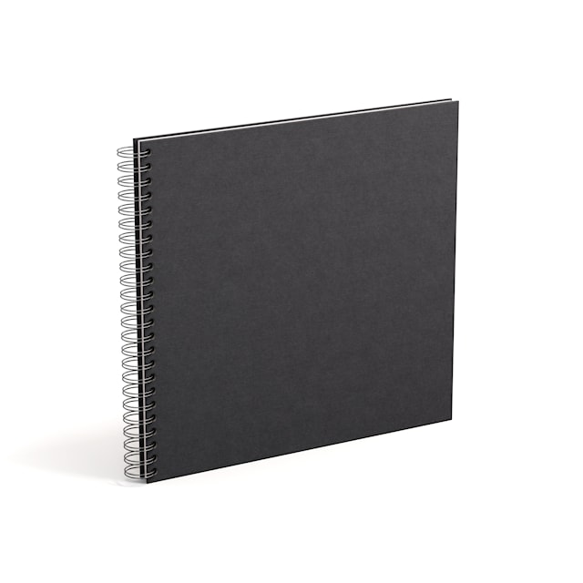 Produktbilde 2 for Fotoalbum Black med hvite ark 35x31,5cm Bigso Box of Sweden