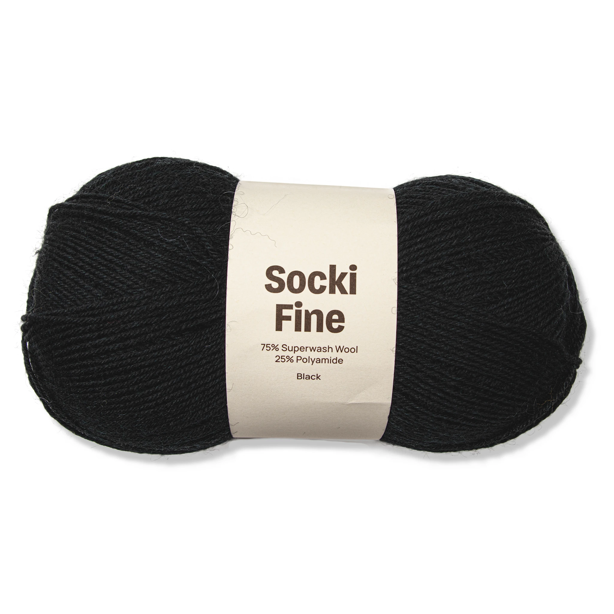 Produktbild för Socki Fine 100 g Black A004 Adlibris