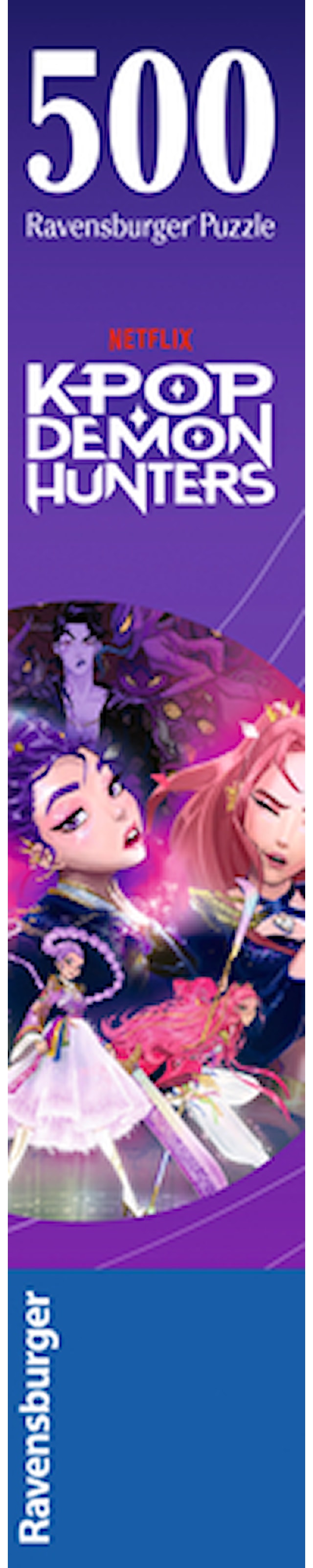 Tuotekuva 3 - KPop Demon Hunters -palapeli, ympyrä, 500 palaa, Ravensburger