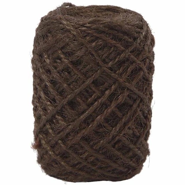 Produktbilde 1 for Naturhamp, tykkelse 1-2 mm, 30 m, mørk brun