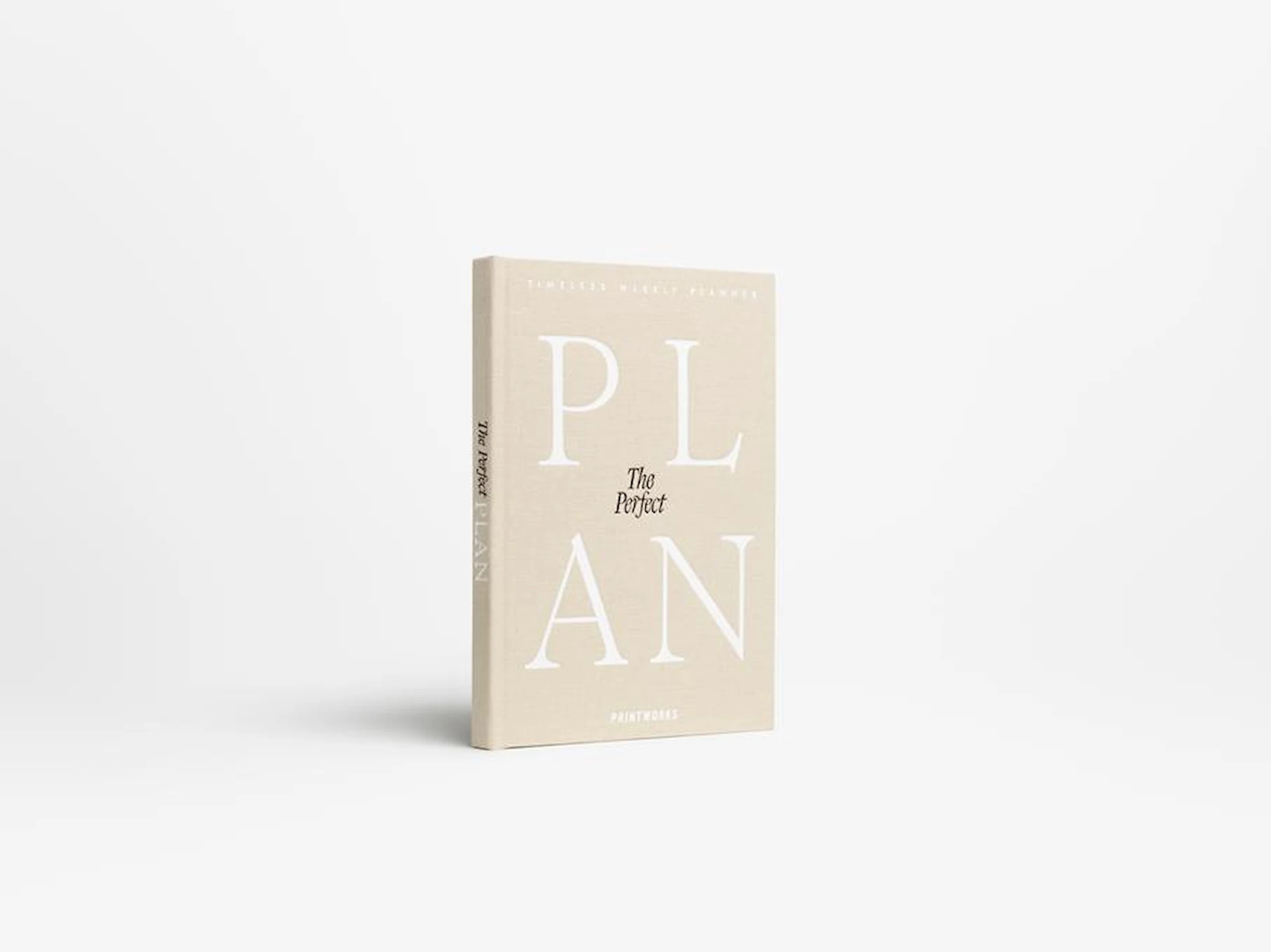 Produktbild för Weekly Planner The Perfect Plan Beige Printworks