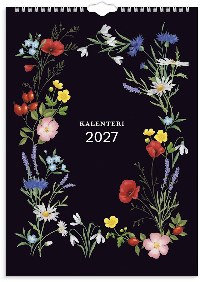 Seinäkalenteri 2027 Carpe Diem Burde