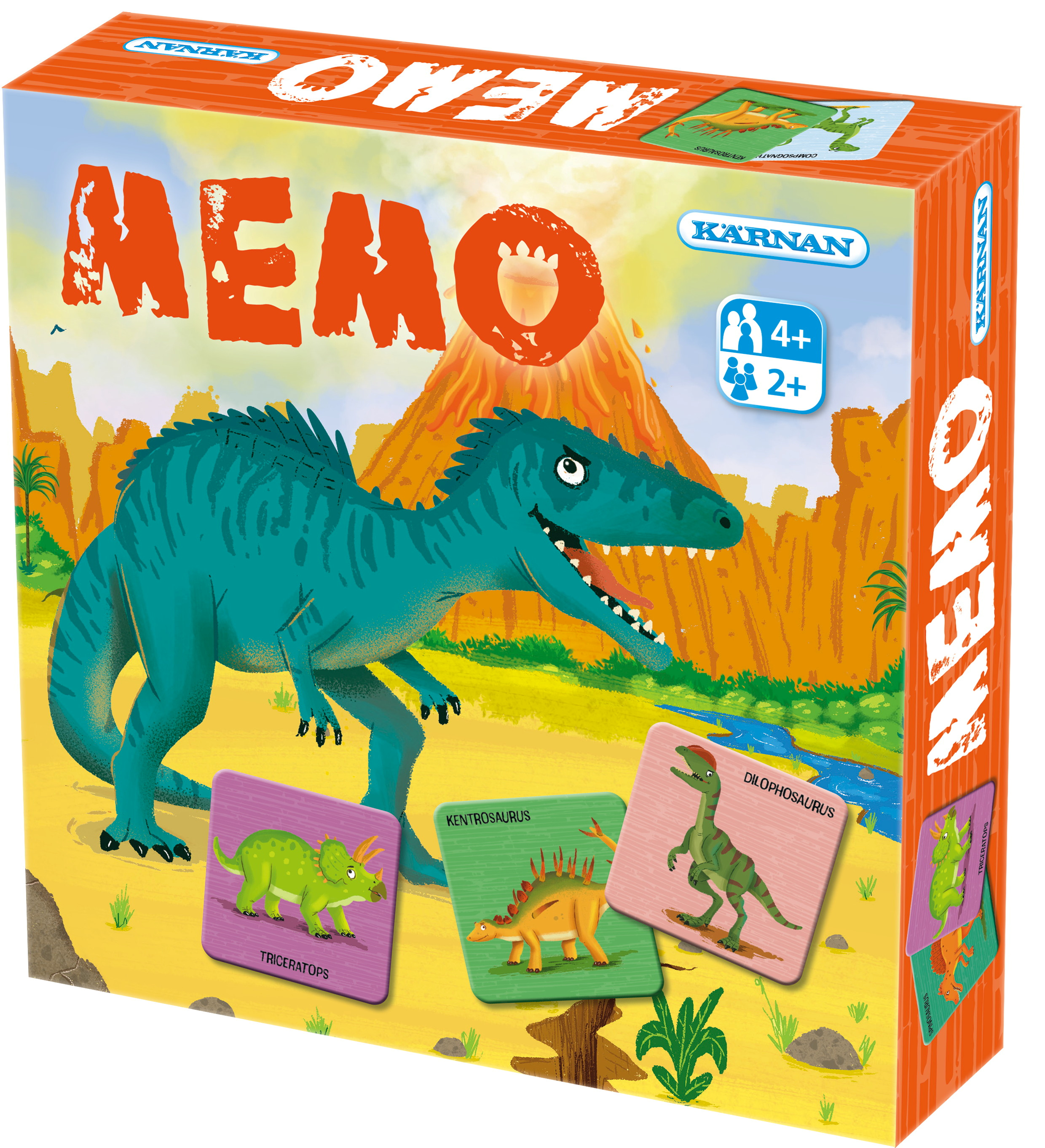 Memo Dinosaurier, Kärnan