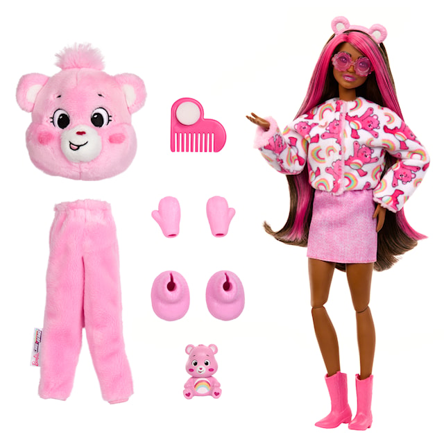 Tuotekuva 2 - Barbie Cutie Reveal Halinallet Vaaleanpunainen