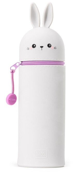 Pennfodral Bunny Av Silikon Med Dragkedja 18,5 cm Kawaii