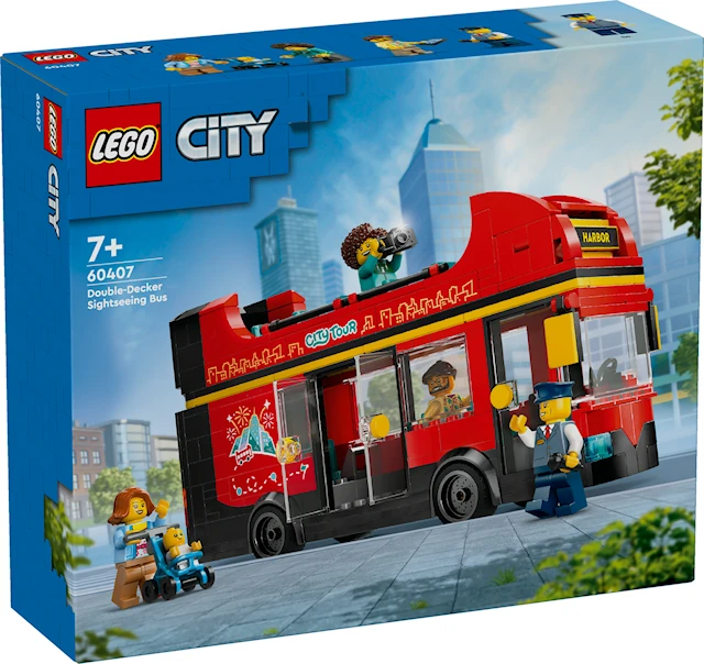 Röd dubbeldäckare för sightseeing LEGO® City (60407)