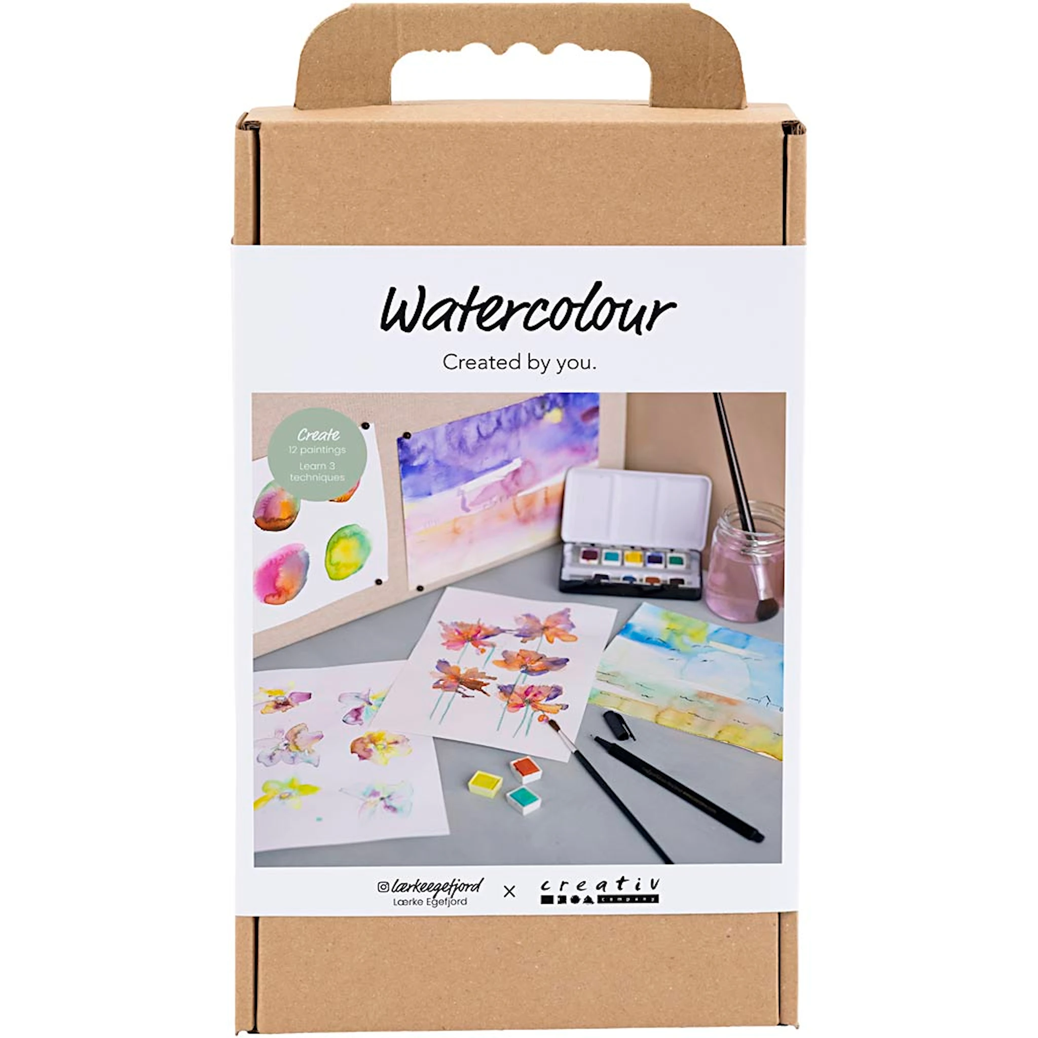 Produktbilde for DIY Kit Akvarell, 1 pk.