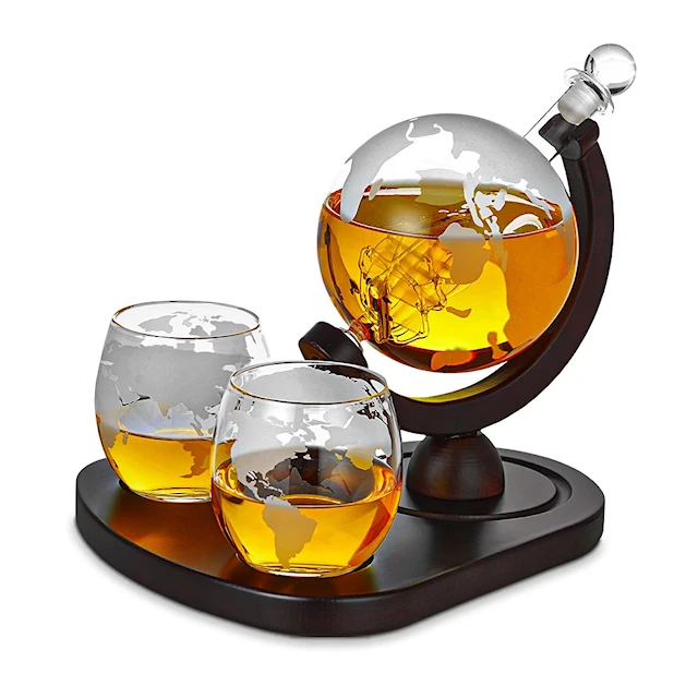 Jordglob Karaff Set Deluxe