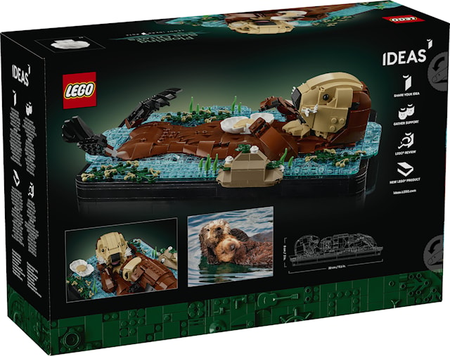 Produktbild 3 för Flytande havsuttrar LEGO® Ideas (21366)