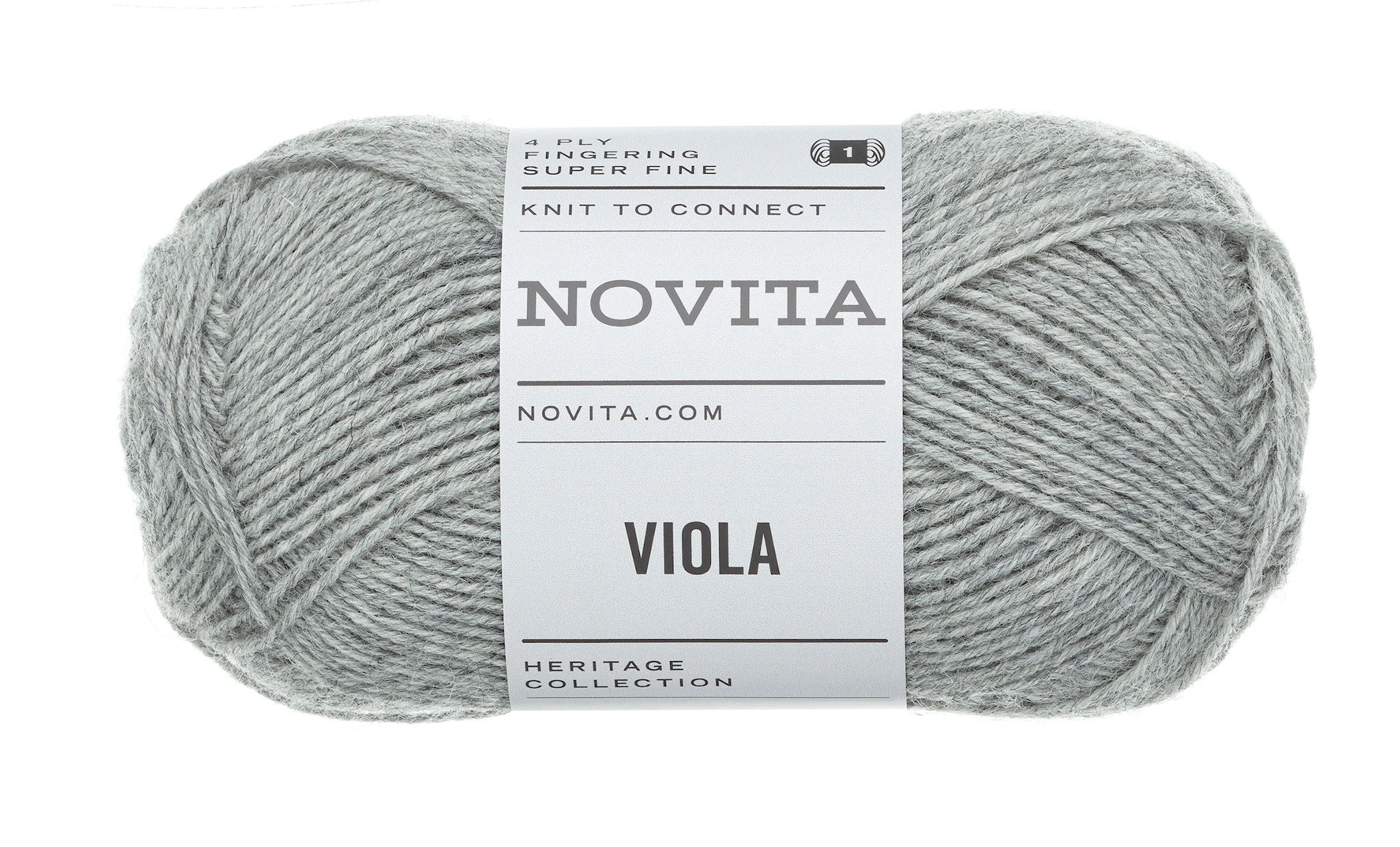 Produktbild för Viola Ullmix 50g Sten (043) Novita