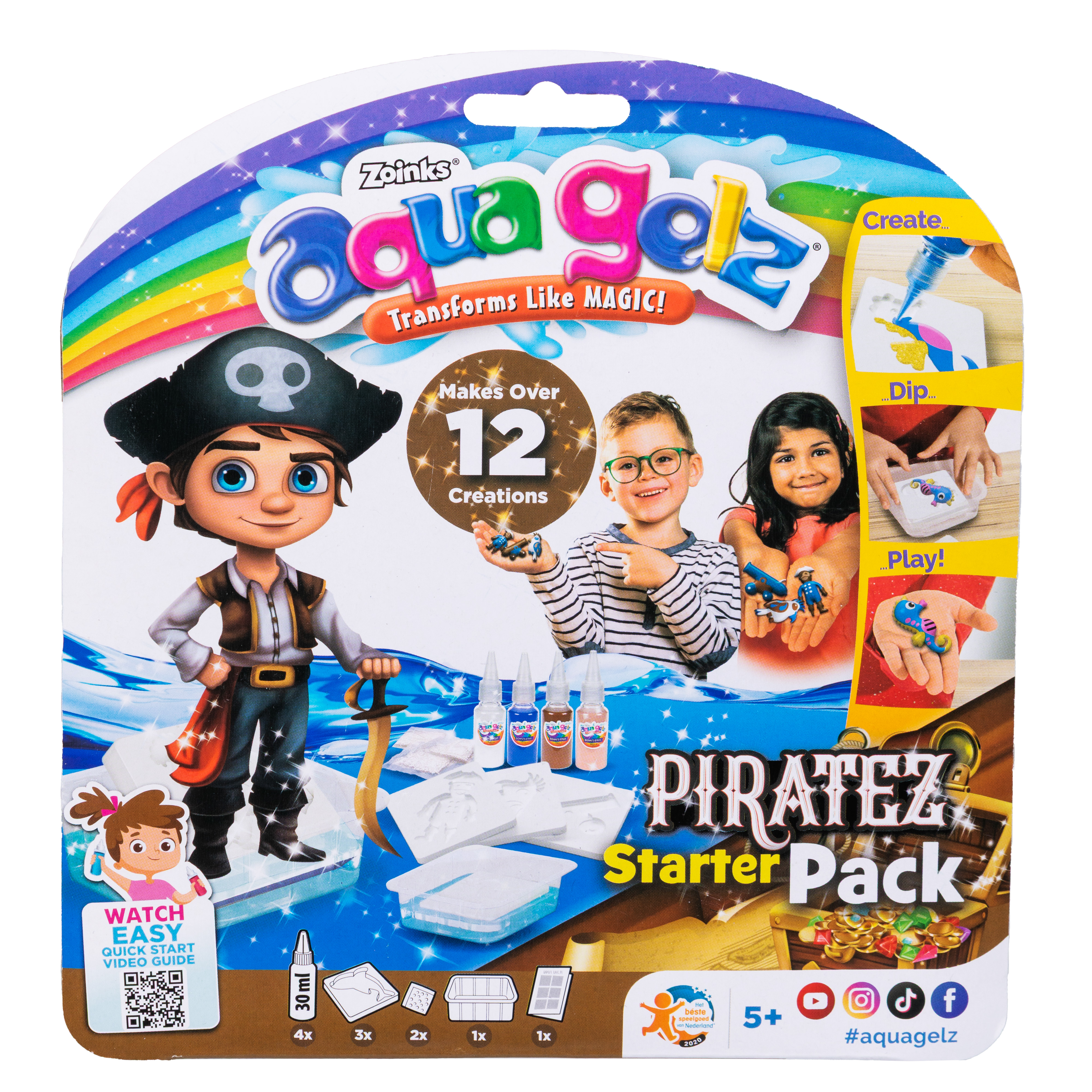 Aqua Gelz Startpaket Pirater Zoinks