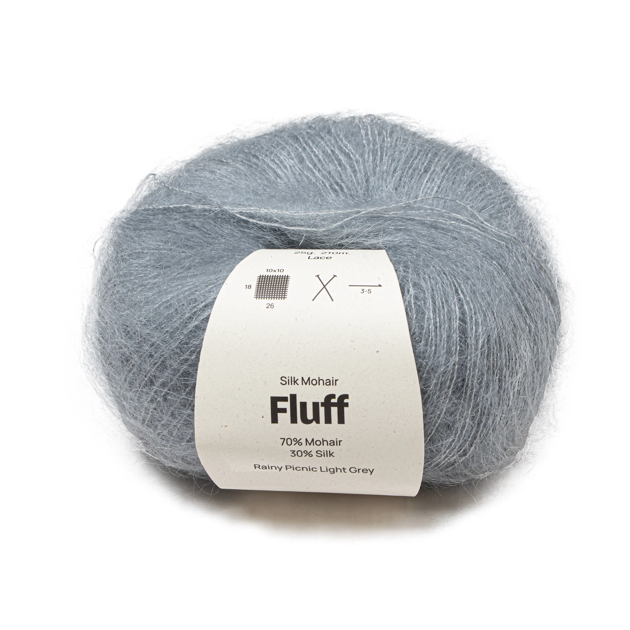 Produktbilde for Silk Mohair Fluff 25 gr Adlibris