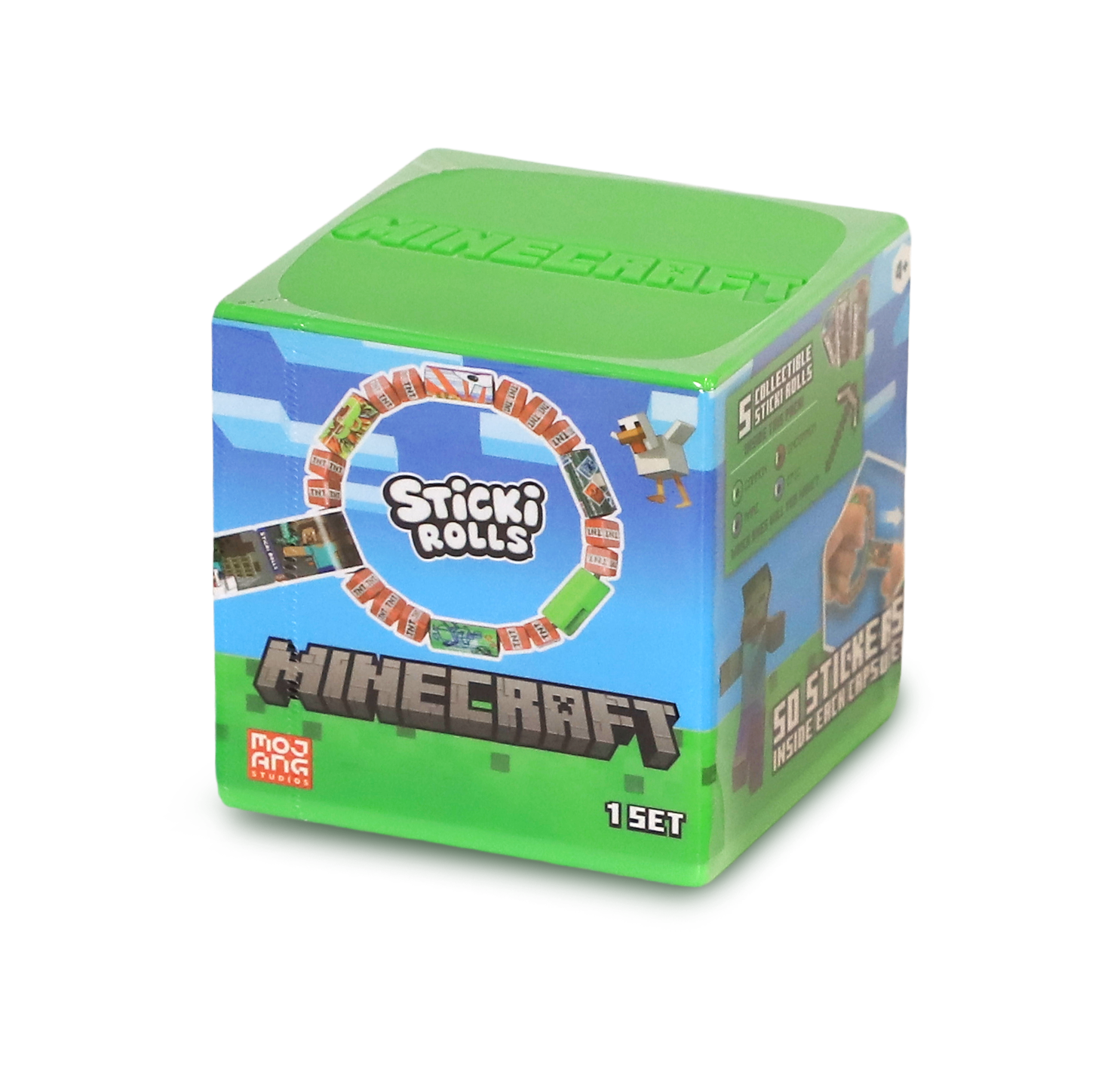 Sticki Band Kapsel Minecraft CDU Sticki Rolls