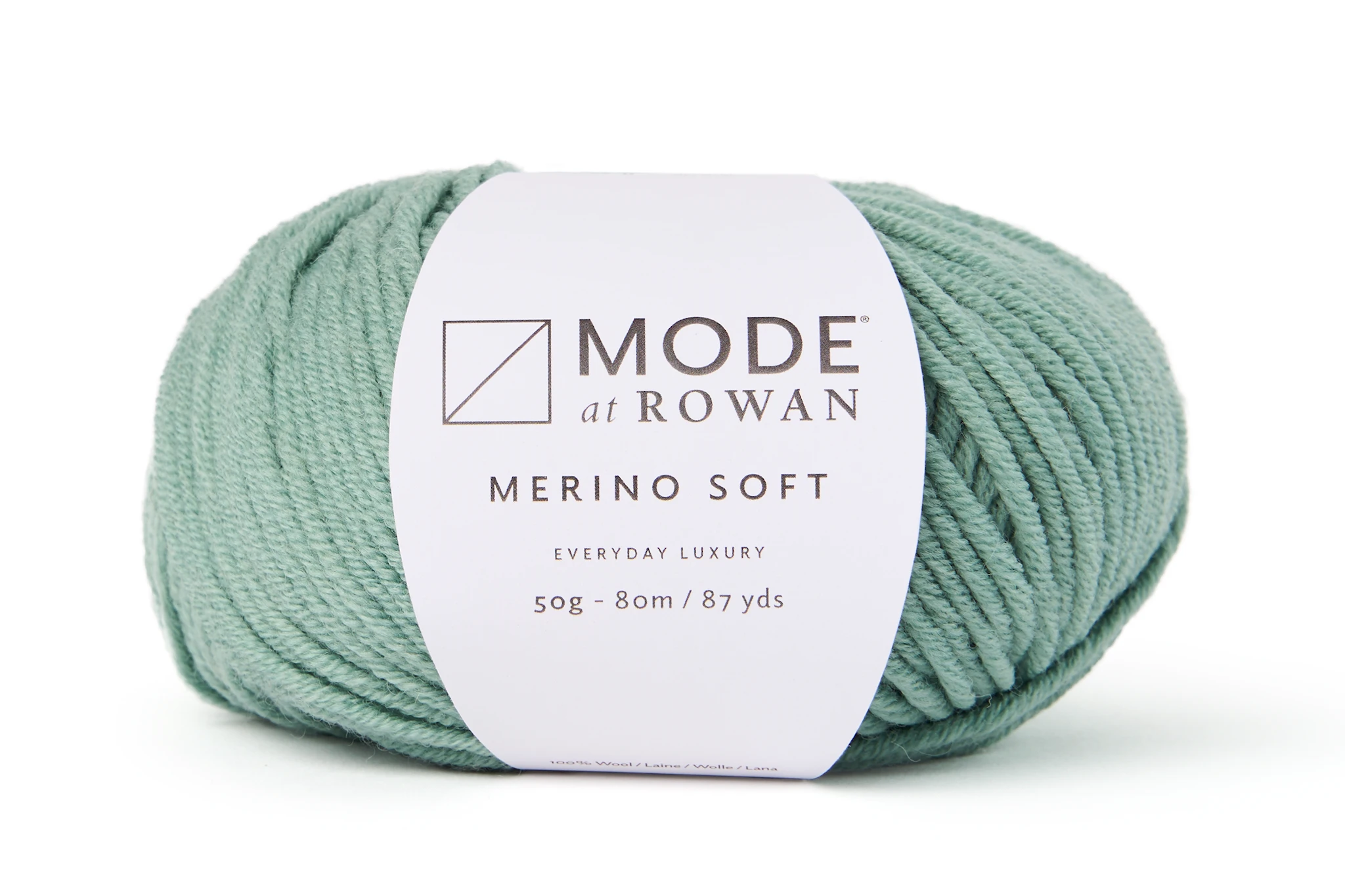 Produktbild för Merino Soft 100% Merinoull 50gr Sage 019 Mode at Rowan