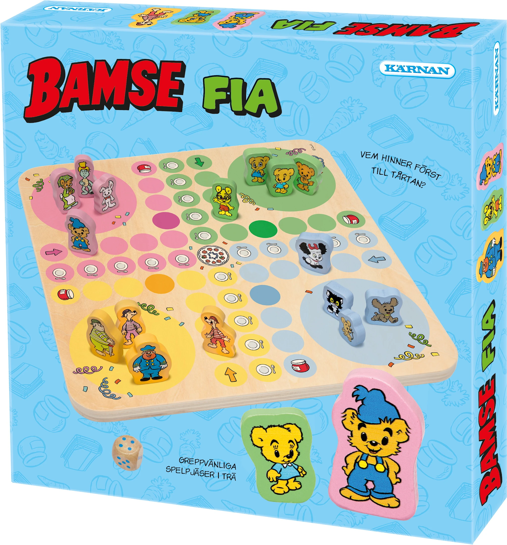 Produktbild för Spel Bamse Fia Kärnan